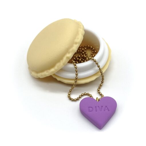 Halskette "DIVA“ inkl. Macaron Schmucketui – Bild 2